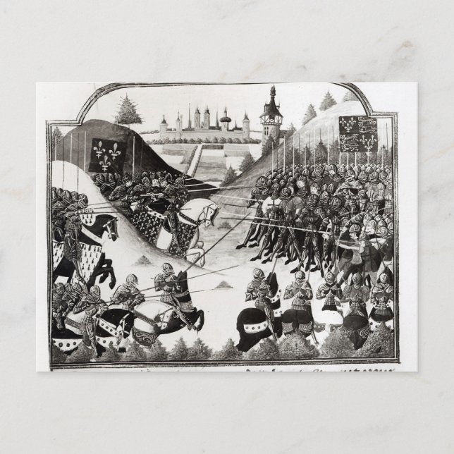 Carte Postale Bataille de Formigny (Devant)