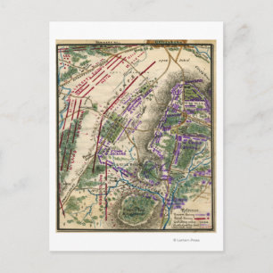 Carte Postale Bataille de Gettysburg 8