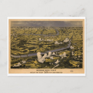 Carte Postale Bataille de guerre civile de Chickahominy Riv. 27 