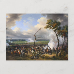 Carte Postale Bataille de Hanau par Horace Vernet (1824)