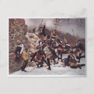 Carte Postale Bataille de Leuthen