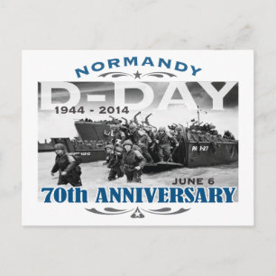 Carte Postale Bataille de Norandy 70th Anniversary
