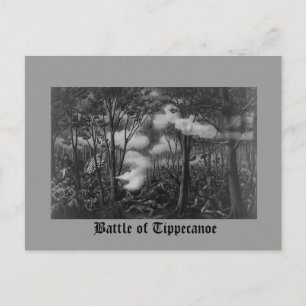 Carte Postale Bataille de Tippecanoe