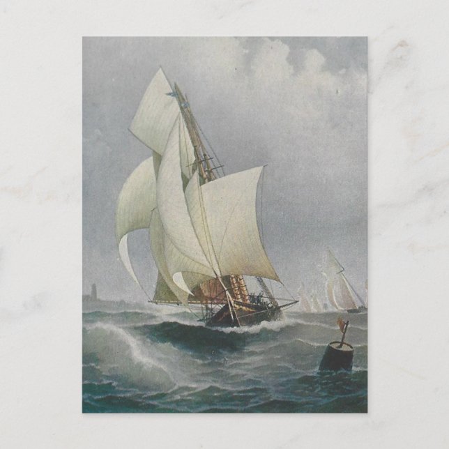 Carte postale bateau (Devant)