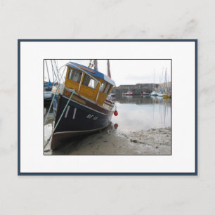 Carte Postale Bateau à Portsoy, Aberdeenshire, Écosse