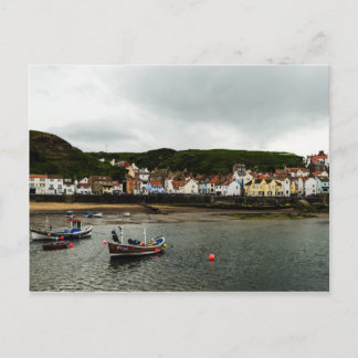 Carte Postale Bateau à Staithes