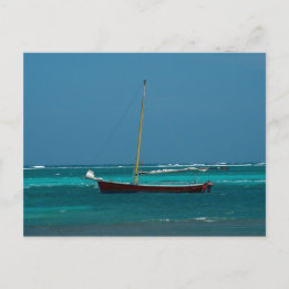 Carte Postale Bateau à voile à Belize