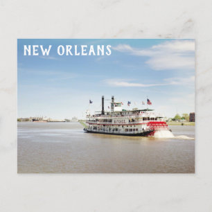 Carte Postale Bateau de la Nouvelle-Orléans Louisiane Mississipp