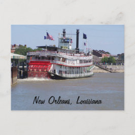 Carte Postale Bateau de la Nouvelle-Orléans Louisiane Mississipp