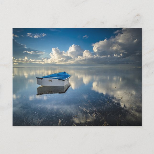 Carte Postale Bateau De Ligne Sur L'Eau (Devant)