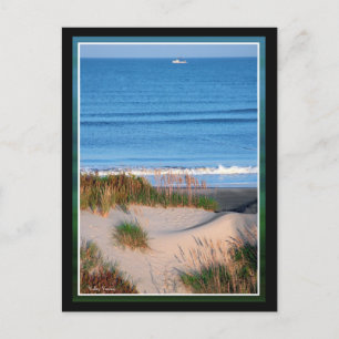 Carte Postale Bateau de pêche près de l'Horizon