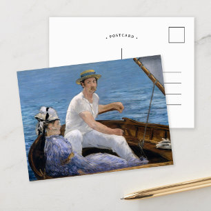 Carte Postale Bateau   Édouard Manet