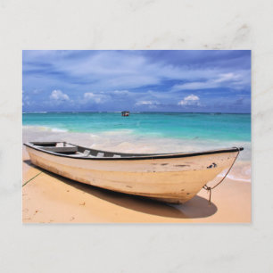 Carte Postale Bateau Sur La Plage