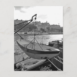 Carte Postale Bateau sur la Seine Paris