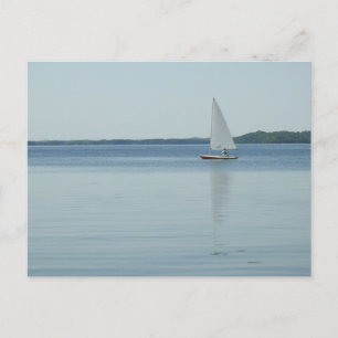 Carte Postale Bateau sur le lac Mendota à Madison, Wisconsin
