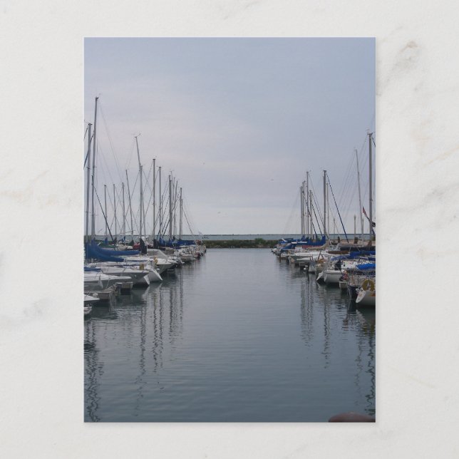 Carte Postale bateaux (Devant)