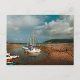 Carte Postale Bateaux à Porlock Weir à Somerset