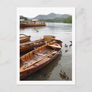 Carte Postale Bateaux à rames : Derwentwater