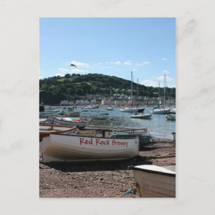 Carte Postale Bateaux à Teignmouth Devon UK