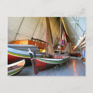 Carte Postale Bateaux au "Fram museum" Oslo