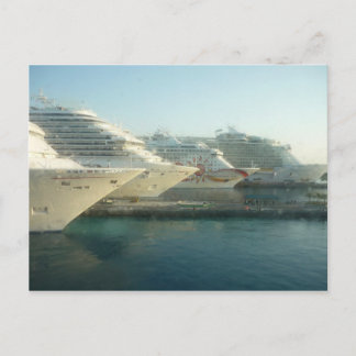 Carte Postale Bateaux de croisière à Sunrise