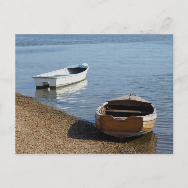 Carte postale Bateaux de rangée (Devant)