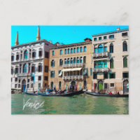Bateaux du canal Gondola de Venise Grand Canal