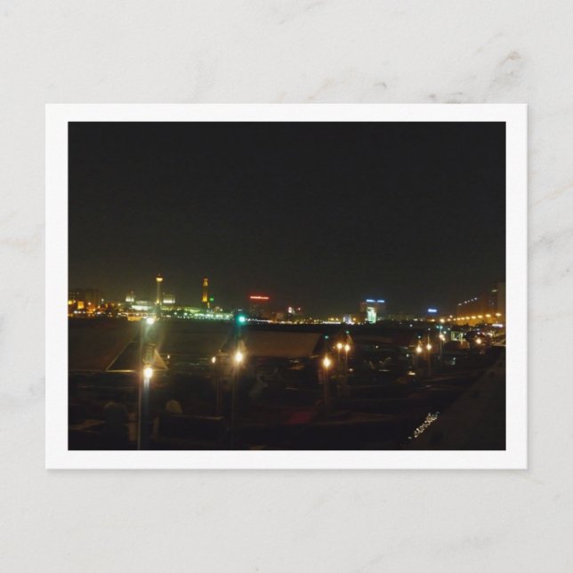 Carte Postale Bateaux, Dubaï (Devant)