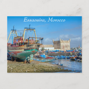 Carte Postale Bateaux Essaouira Maroc