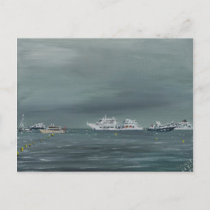 Carte Postale Bateaux et bateaux à Cannes 2014