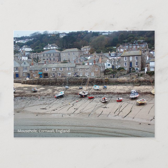 Carte Postale Bateaux sur la plage (Devant)