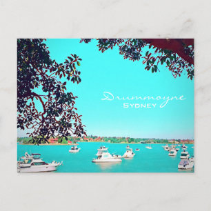 Carte Postale Bateaux sur le port Drummoyne Sydney Voyage