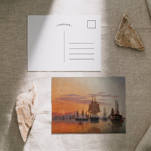 Carte Postale Bateaux sur le Tage   Carl Dahl