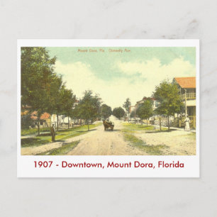 Carte Postale Bâti Dora, FL - du centre - 1907