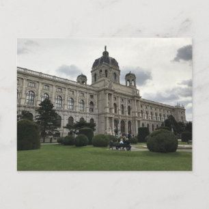 Carte Postale Bâtiment dans le quartier des musées à Vienne