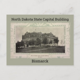 Carte Postale Bâtiment de la capitale de l'État du Dakota du Nor