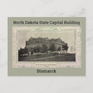 Carte Postale Bâtiment de la capitale de l'État du Dakota du Nor