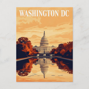 Carte Postale Bâtiment du Capitole de Washington DC