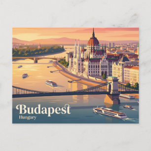 Carte Postale Bâtiment du Parlement hongrois Hongrie