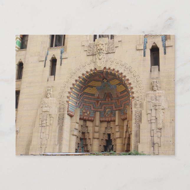 Carte Postale Bâtiment Guardian, Detroit, Michigan (Devant)