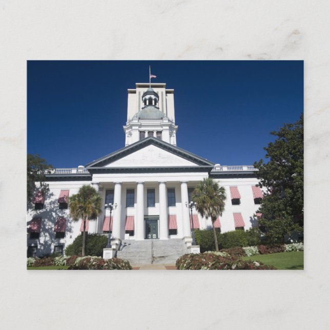 Carte Postale bâtiment historique de la capitale de la floride (Devant)