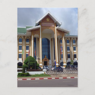Carte Postale bâtiment vientiane