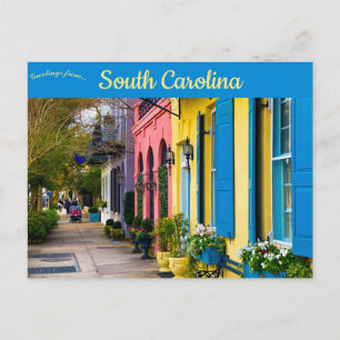 Carte Postale Bâtiments à Charleston Caroline du Sud