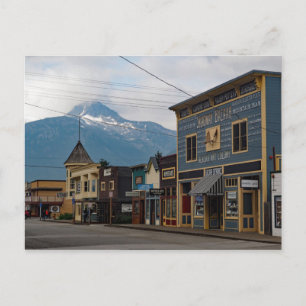 Carte Postale Bâtiments de la ville de Skagway Alaska Photo