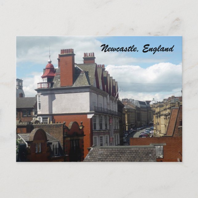 Carte Postale bâtiments de newcastle (Devant)
