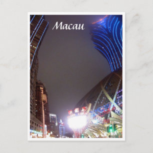 Carte Postale bâtiments du casino de macau