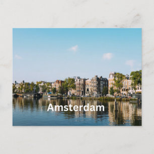 Carte Postale Bâtiments historiques d'Amsterdam, Pays-Bas