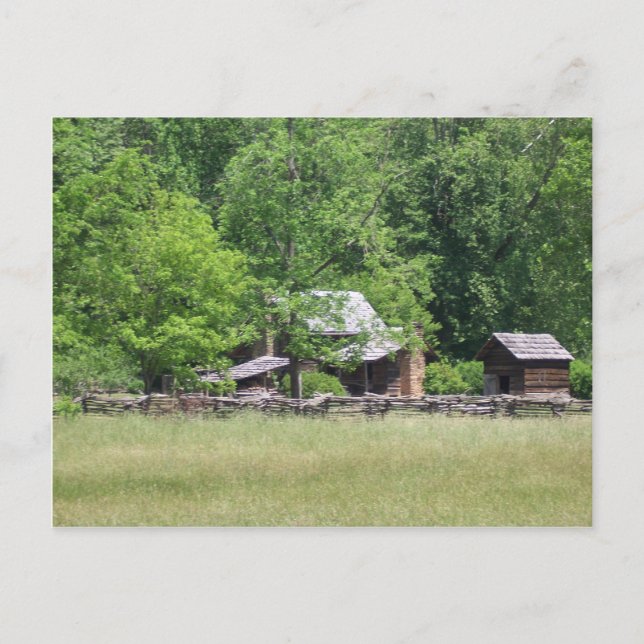 Carte Postale Bâtiments rustiques (Devant)