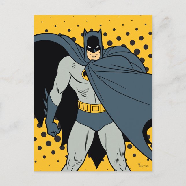 Carte Postale Batman Cape (Devant)