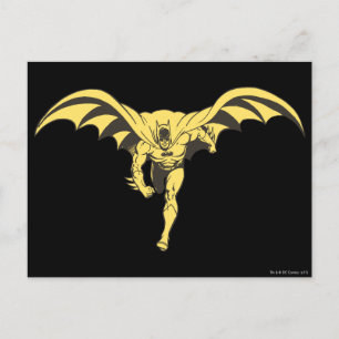 Carte Postale Batman Dash jaune